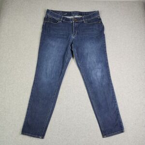 WB360 Degree‎ Jeans Womens 12S Blue Denim Contour Curve 4-Way Super Stretch
